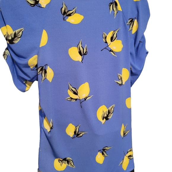 Adrienne Vittadini Top L Short Sleeves - Picture 6 of 7